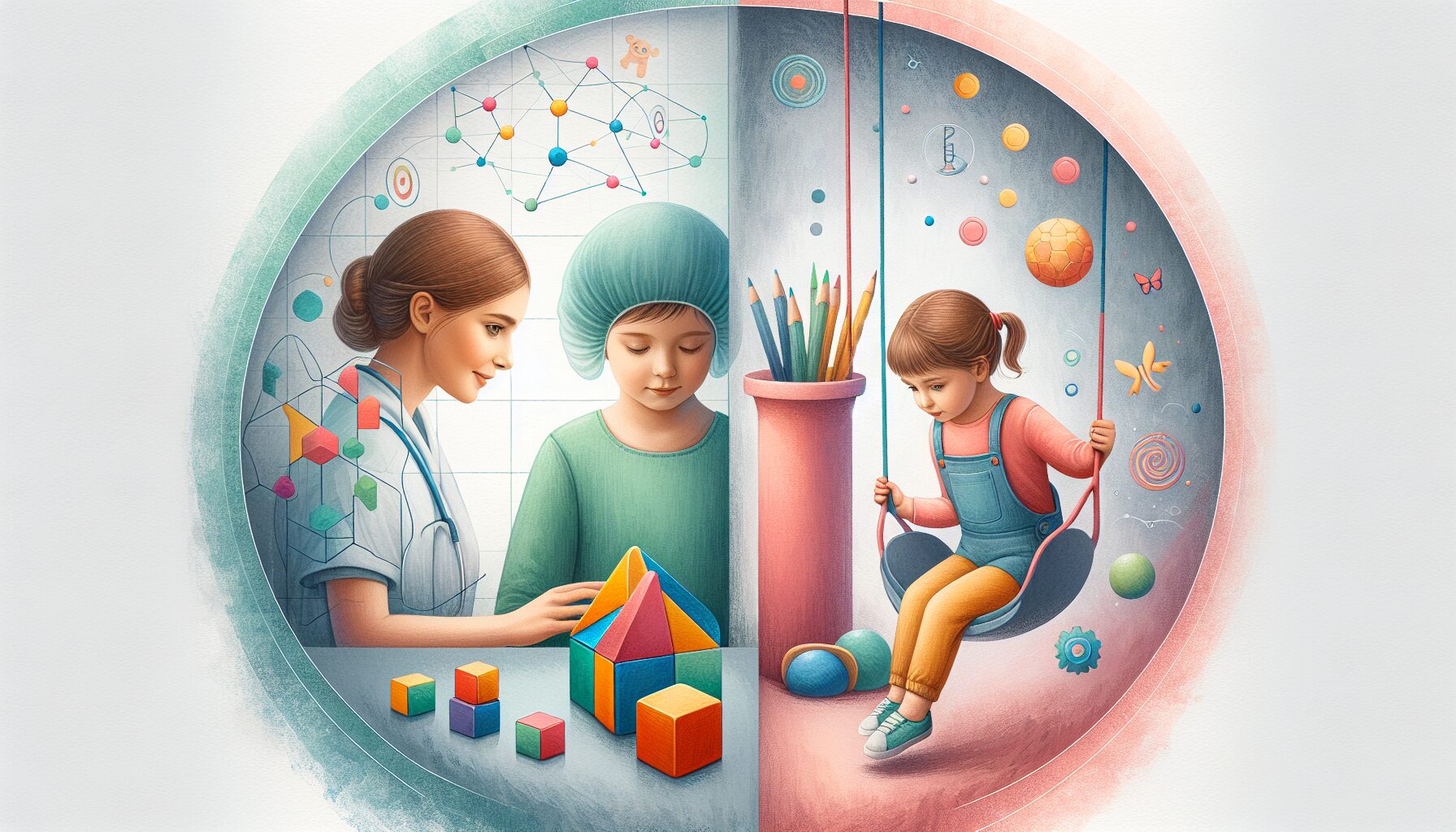 Illustration of Individualized Treatment Plans in ABA and Occupational Therapy